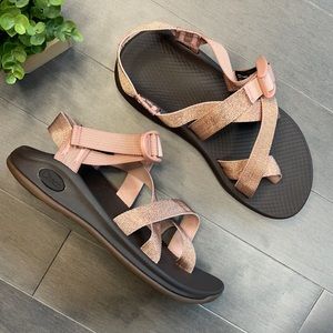 Chaco Metallic Rose Z 2 Boulder Sport Sandal